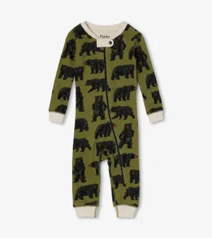 Wild Bears Organic Cotton Coveralls