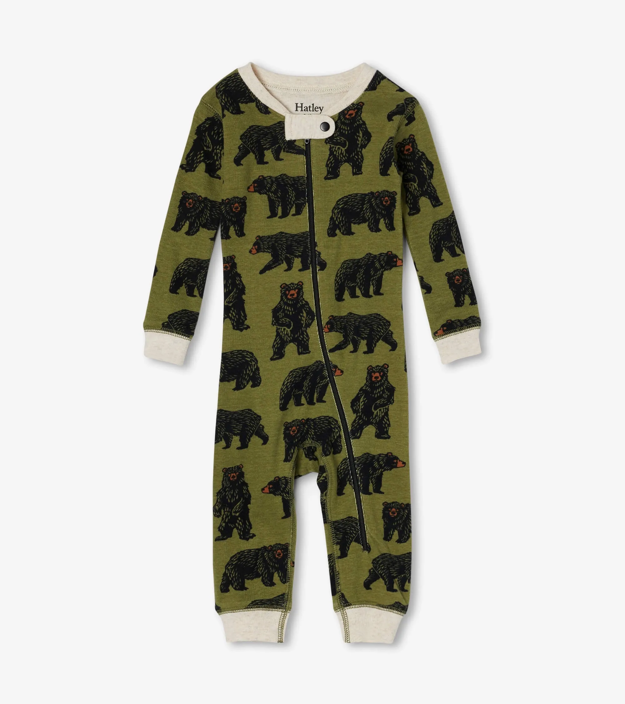 Wild Bears Organic Cotton Coveralls