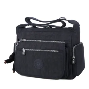 Women's Monkey Nylon Cloth Mummy Large Shoulder Bags