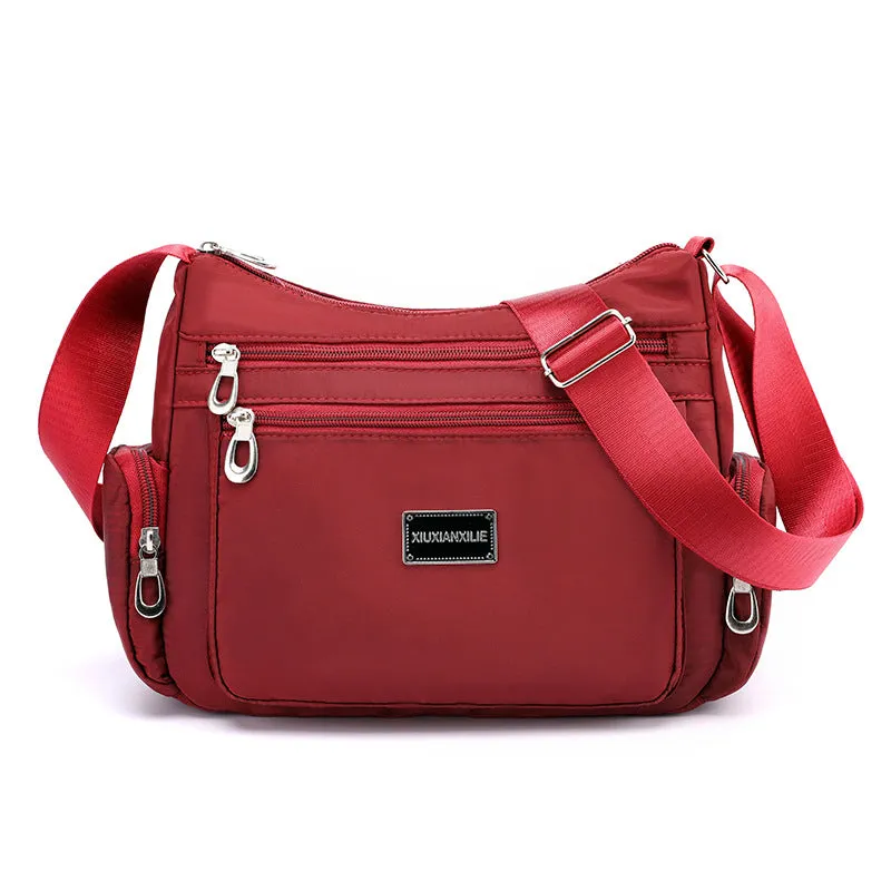 Women's Multilayer One Oxford Cloth Large Capacity Crossbody Bags