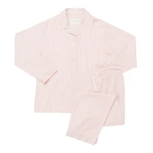 Women's Red Stripe Long Pajamas