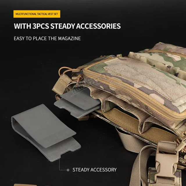 WST Tactical Chest Rig D3-TMVS  - Olive Drab