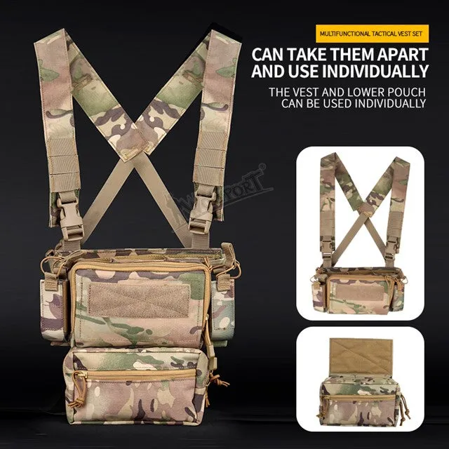 WST Tactical Chest Rig D3-TMVS  - Olive Drab